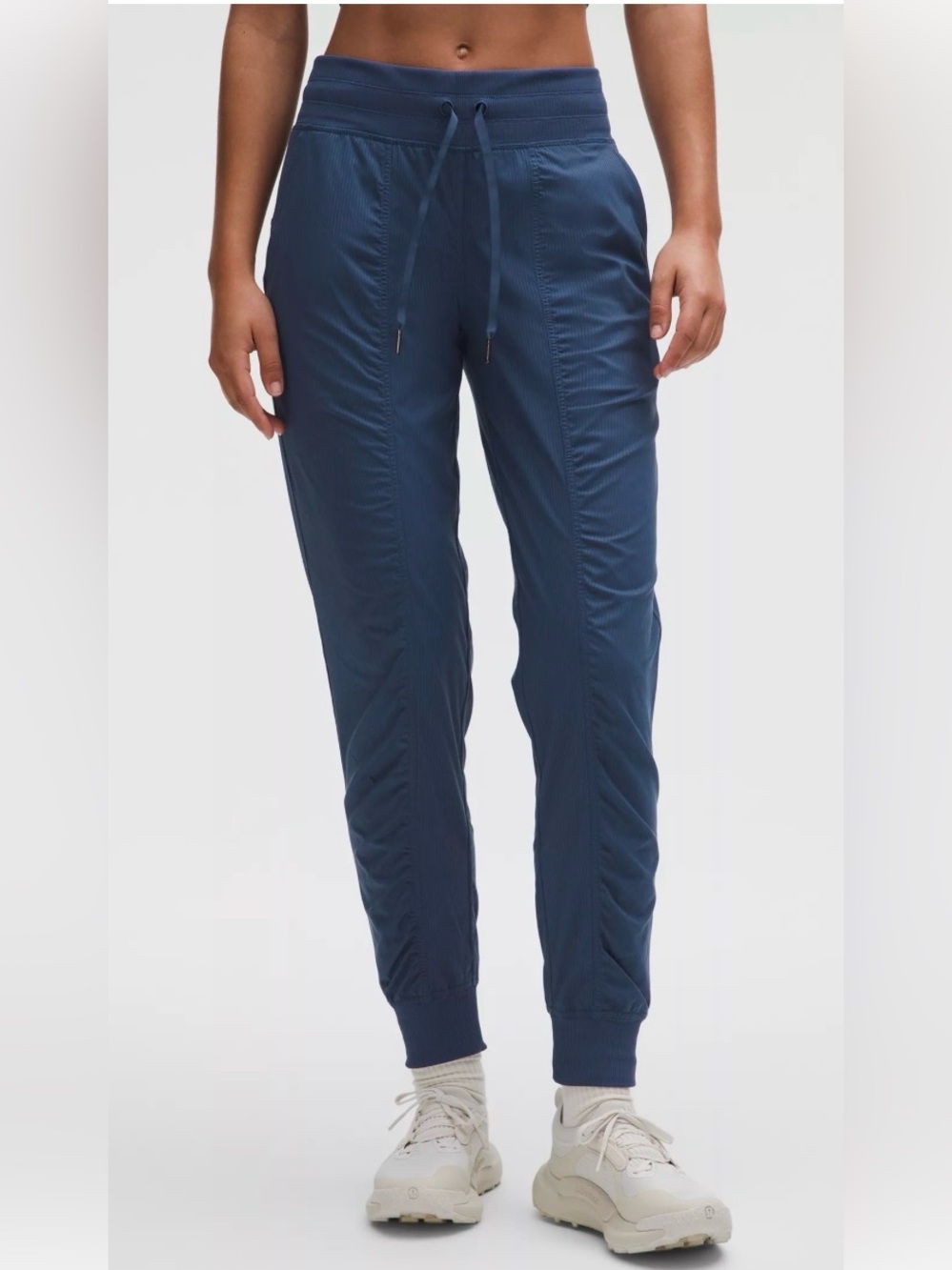 Lululemon Blue Mid Rise Dance Studio Joggers Size 12